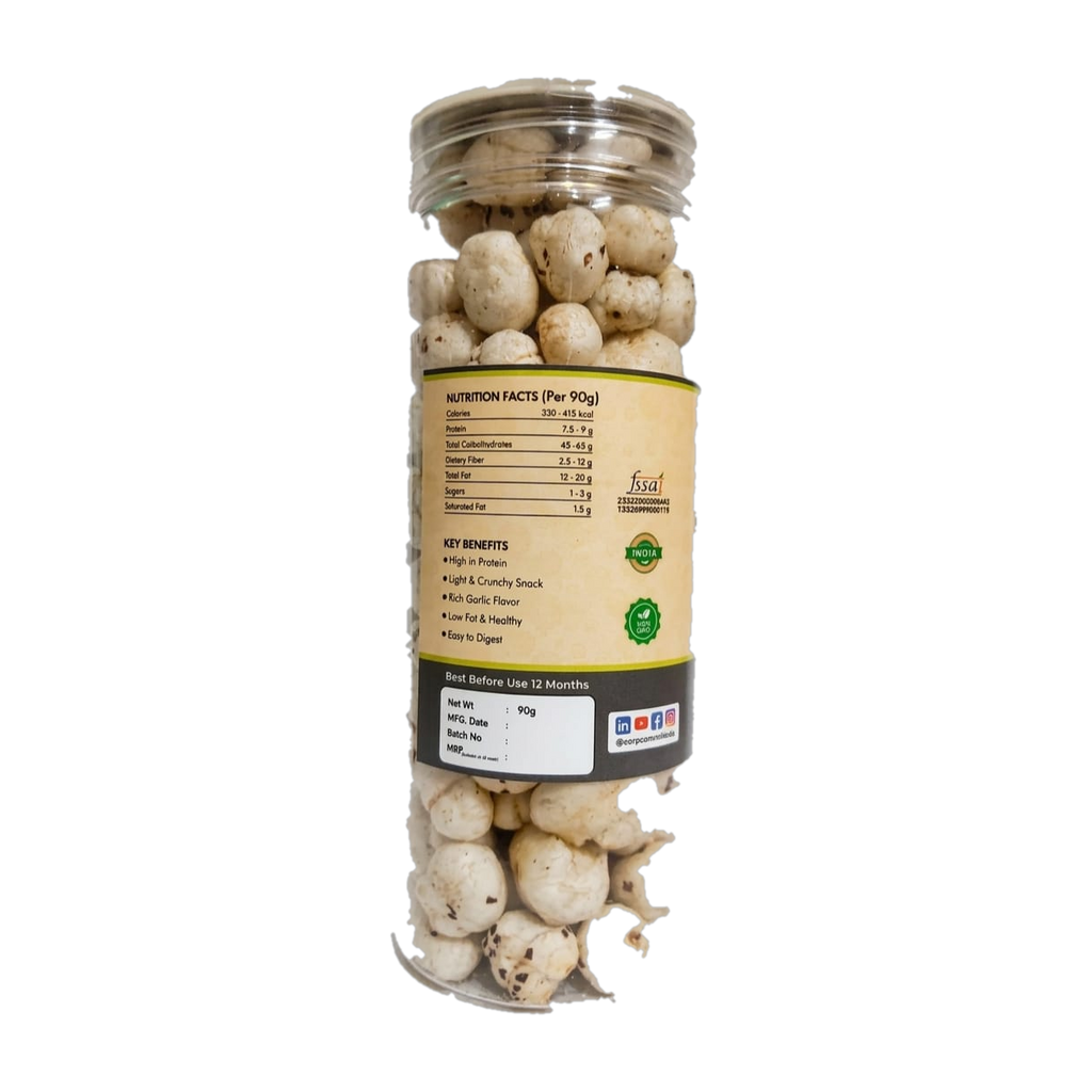 Roasted Garlic Makhana