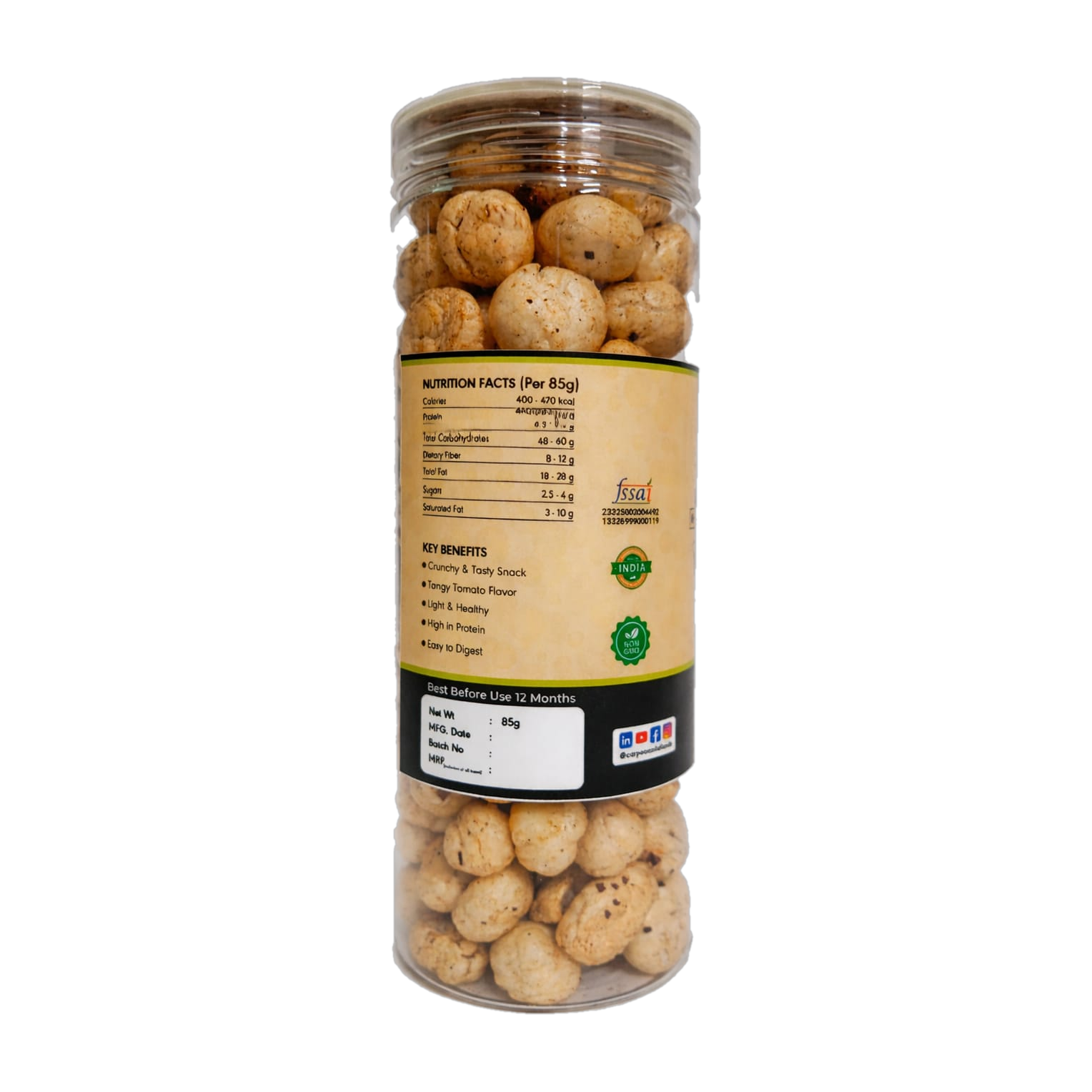Tomato Chatka Flavoured Makhana